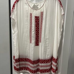 Joie embroidered detail dress